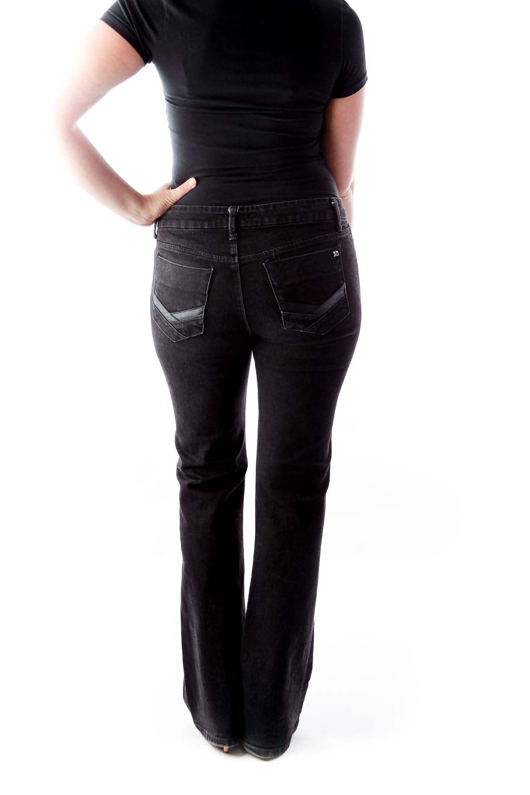 Black Flare Jeans