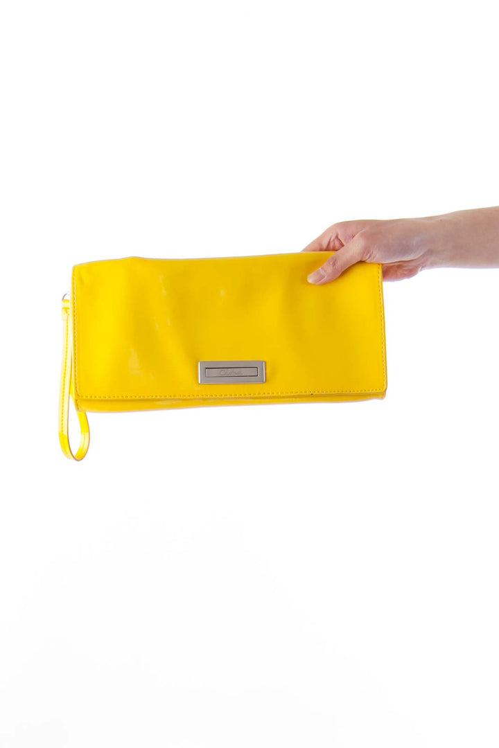 Yellow Varnished Clutch