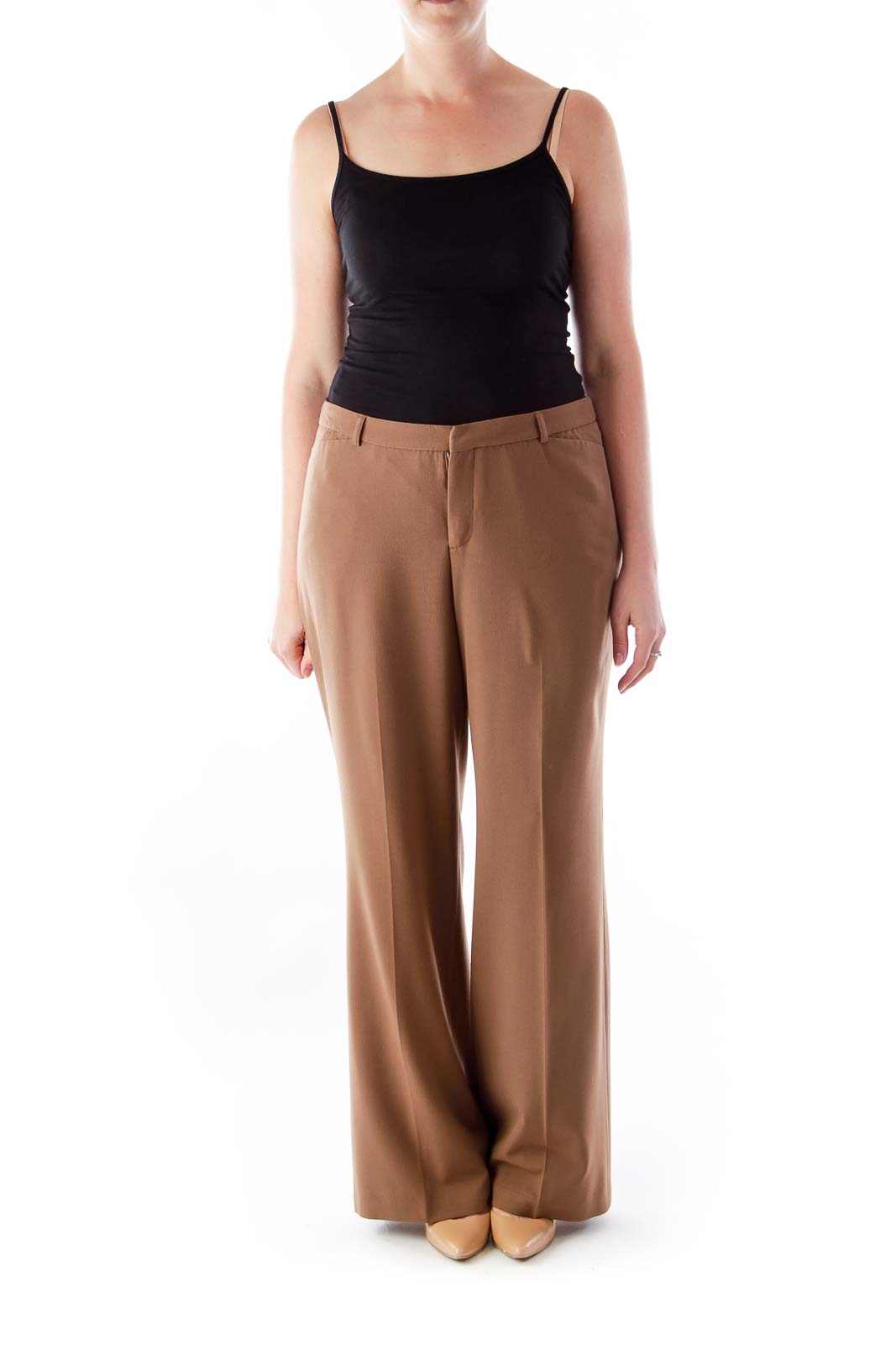 Brown Wide Legs Pants