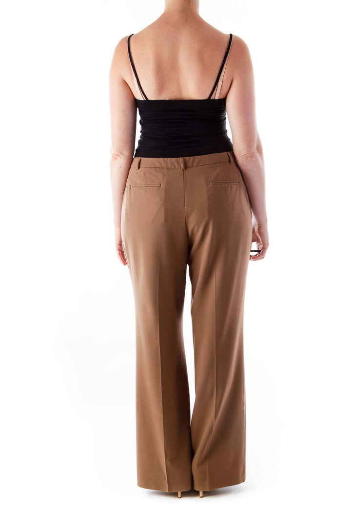 Brown Wide Legs Pants