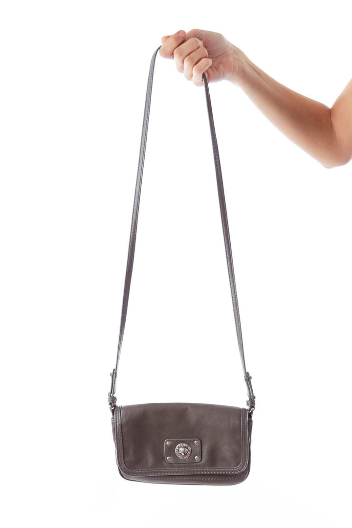 Dark Gray Mini Crossbody