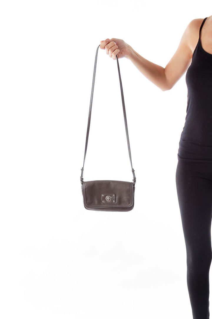 Dark Gray Mini Crossbody