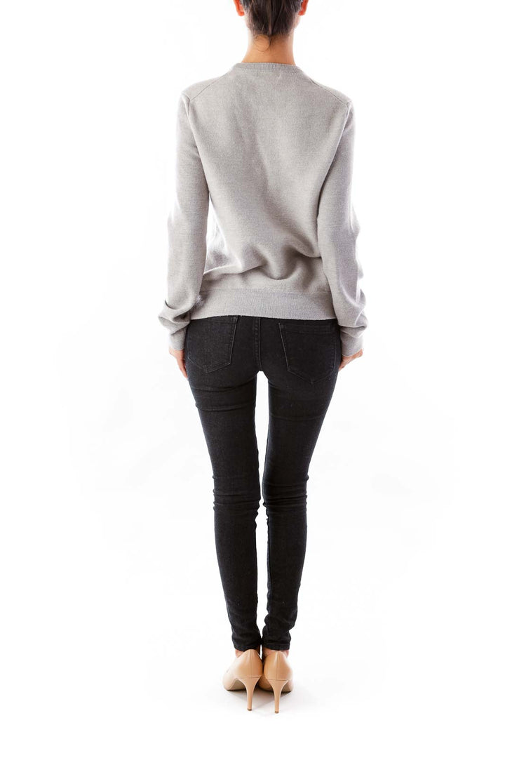 Gray Boyfriend Sweater