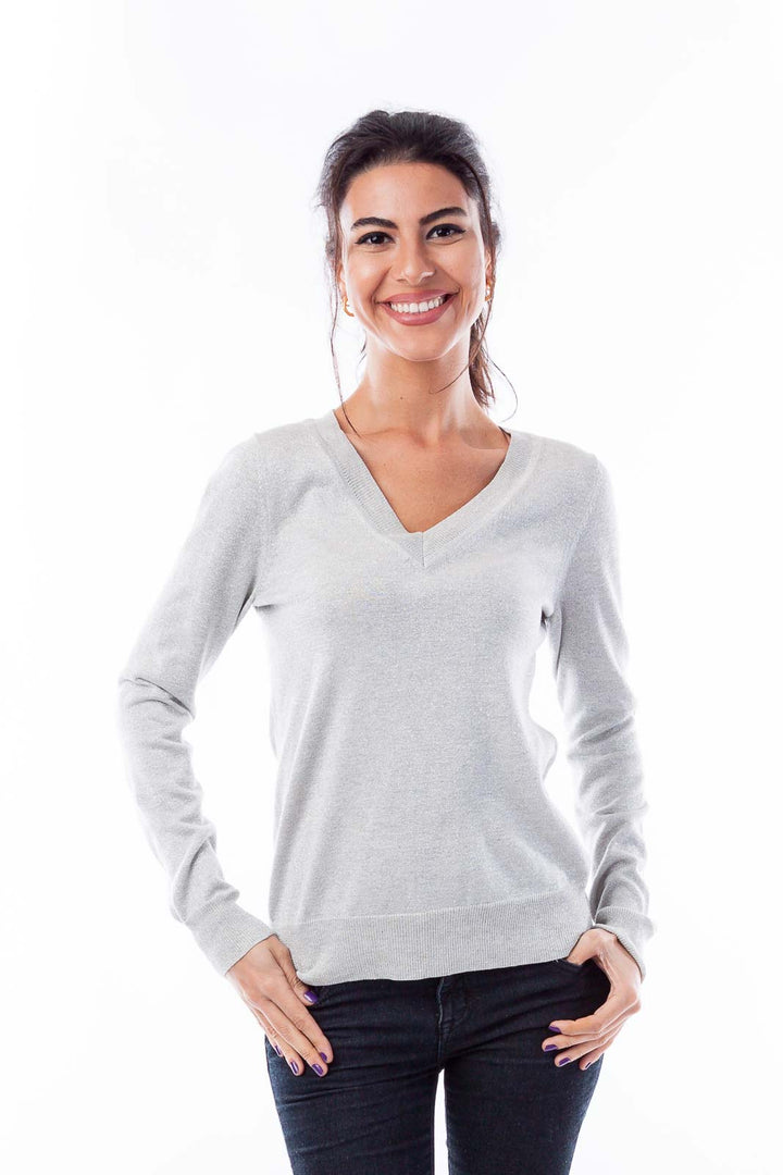 Silver Shine Sweater