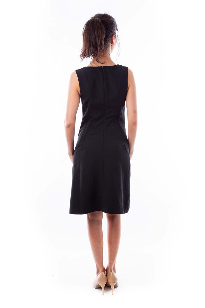 Black  A-Line Dress