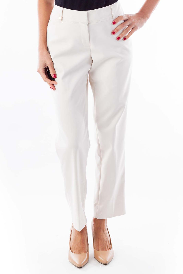 Cream Crop Slacks