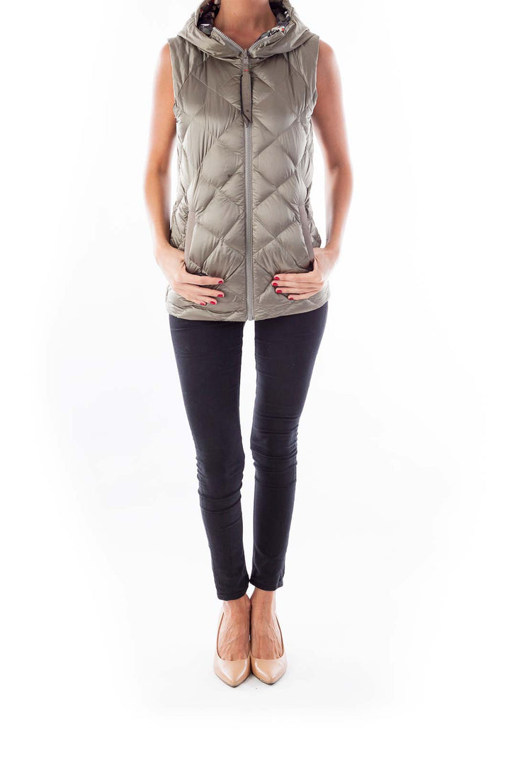 Olive Green Puffy Vest