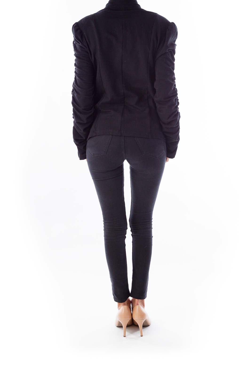 Black Zippered Jacket