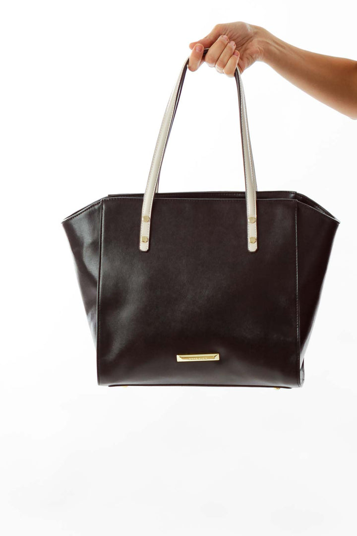 Black Leather Tote