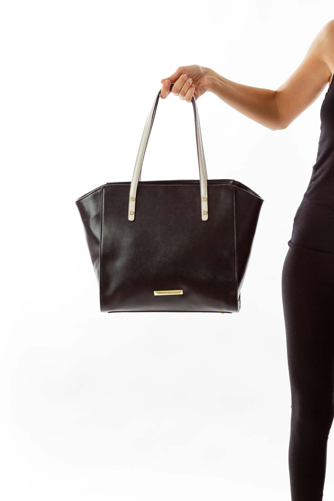 Black Leather Tote