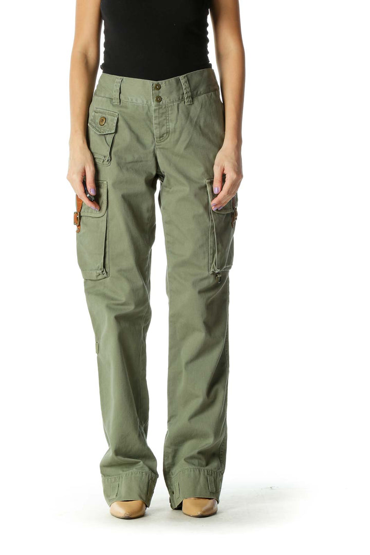 Military Green Cargo Pants