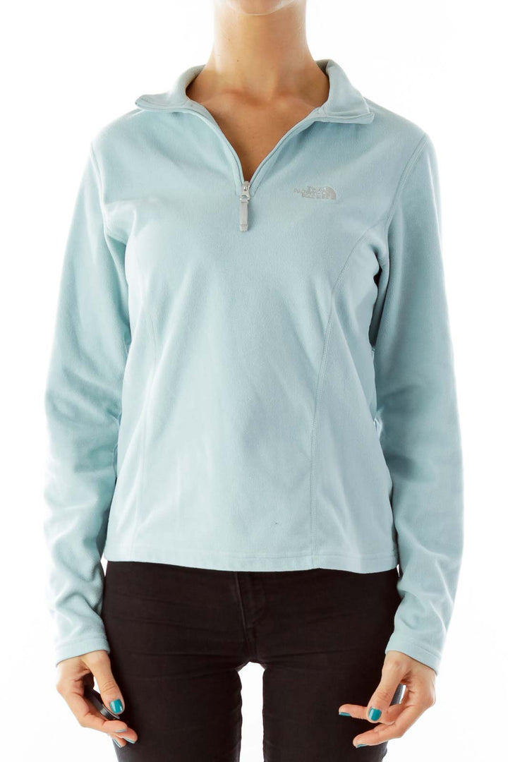 Baby Blue Fleece Pullover