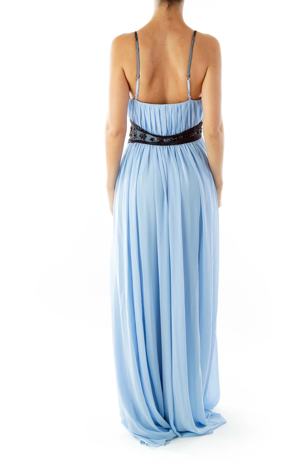 Baby Blue Evening Dress