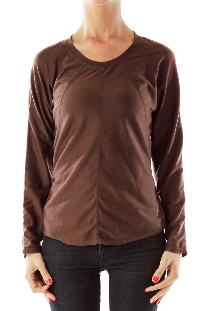 Brown Ski Top