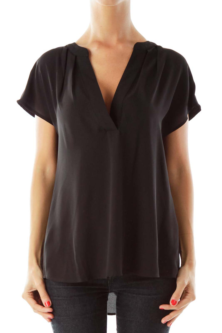 Black Loose Blouse