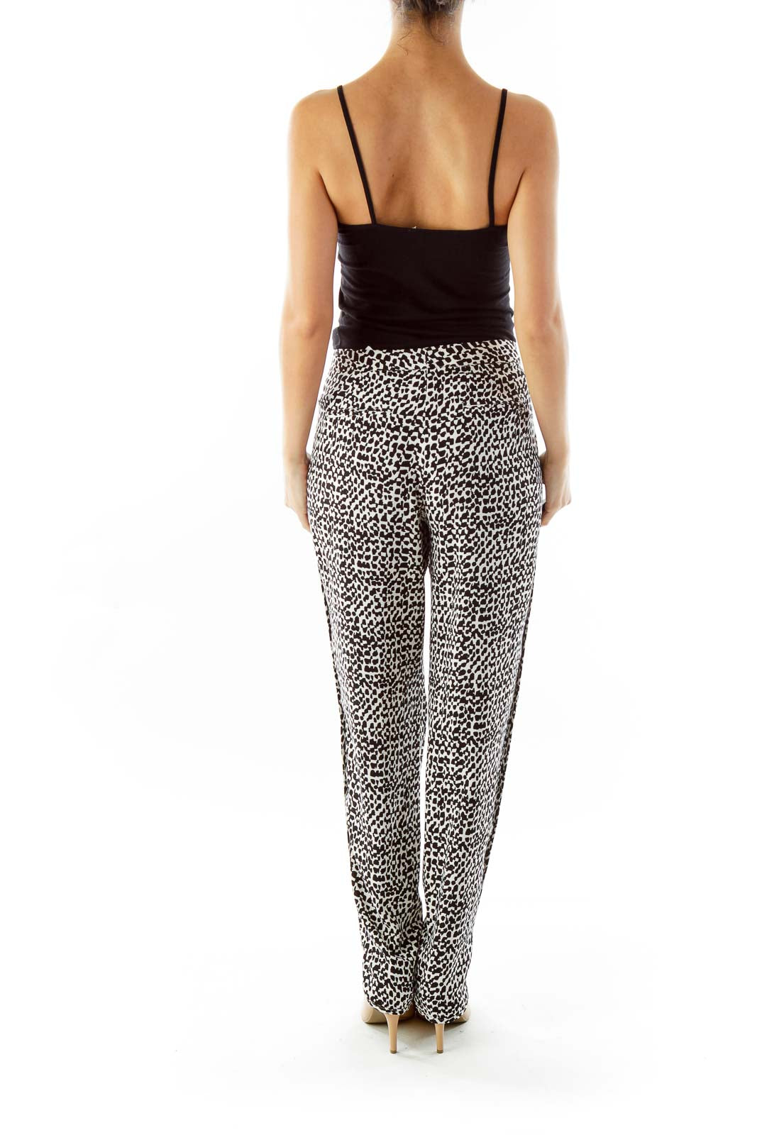 Black & White Printed Pants