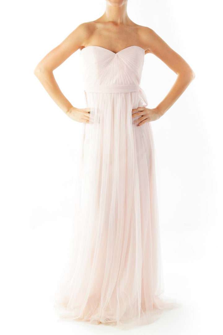 Pink Chiffon Gown