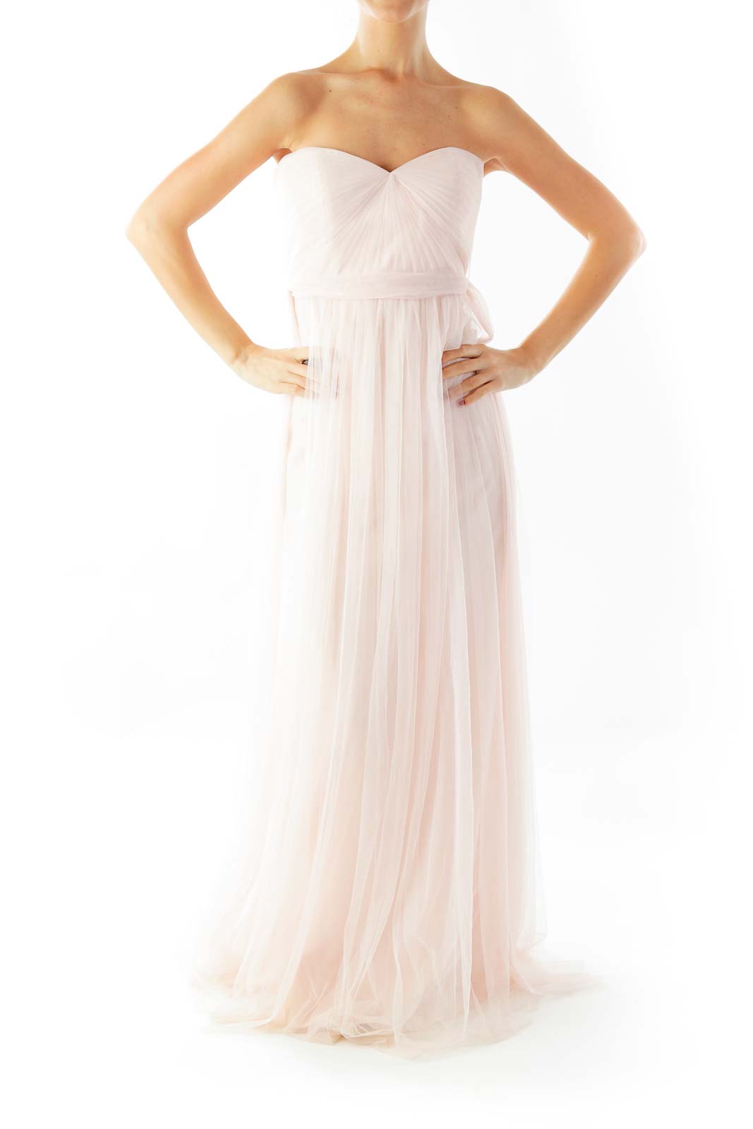 Pink Chiffon Gown