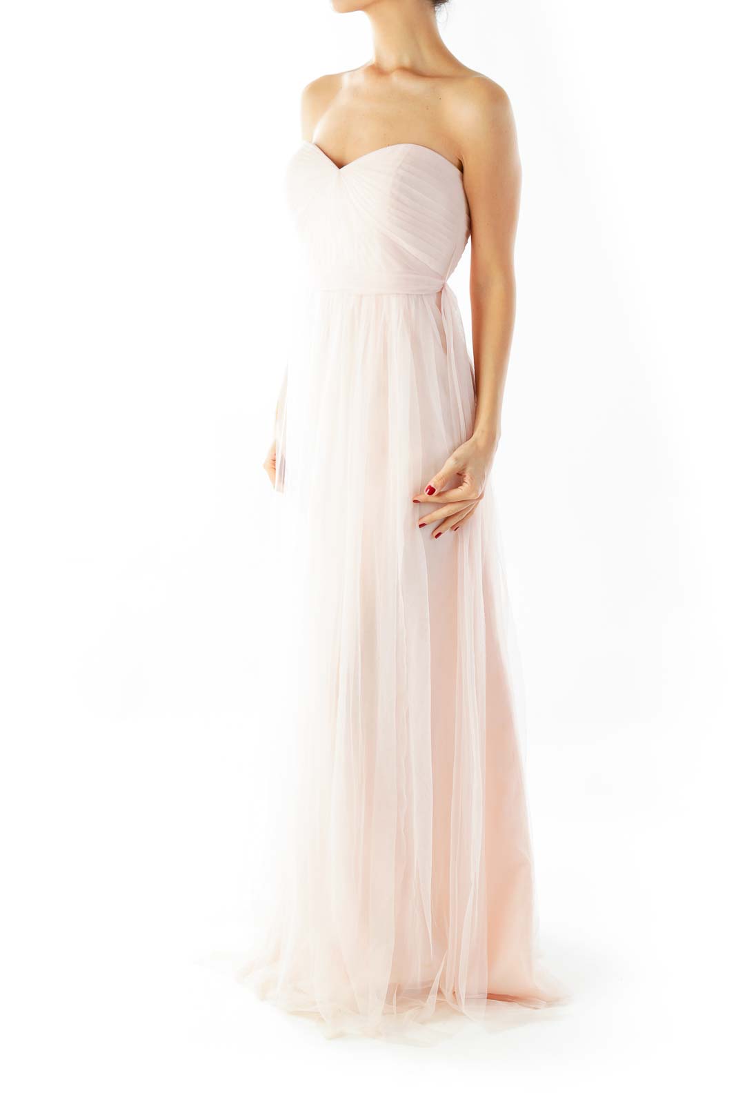 Pink Chiffon Gown