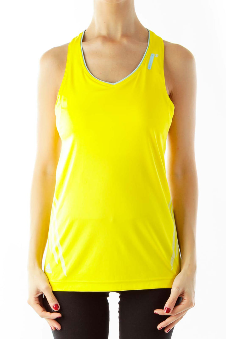 Yellow Sports Top