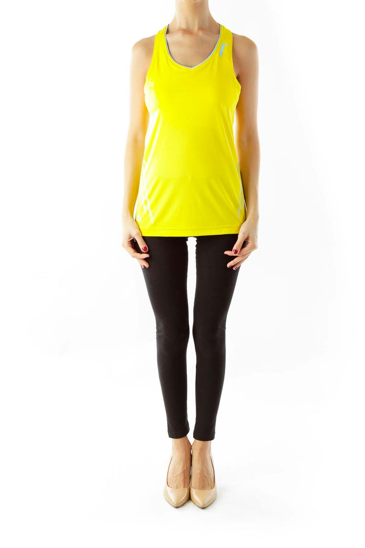 Yellow Sports Top