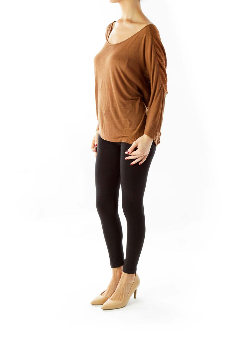 Brown Loose Shirt