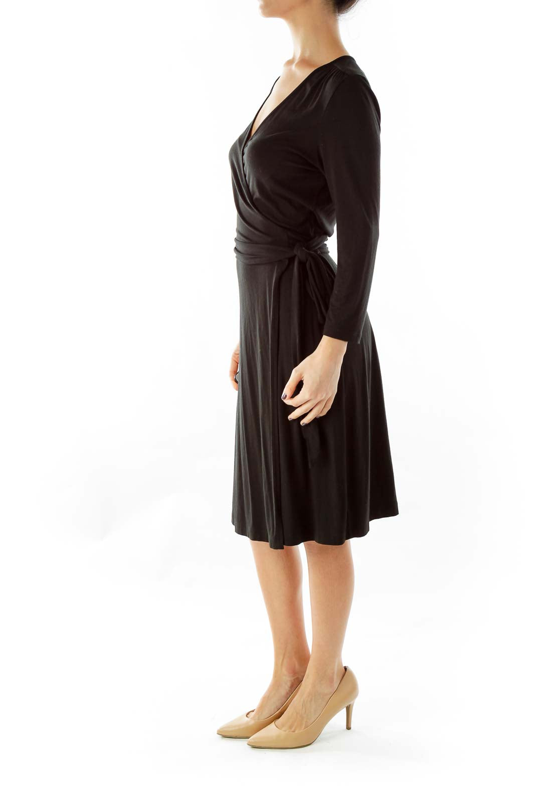 Black Wrap Dress