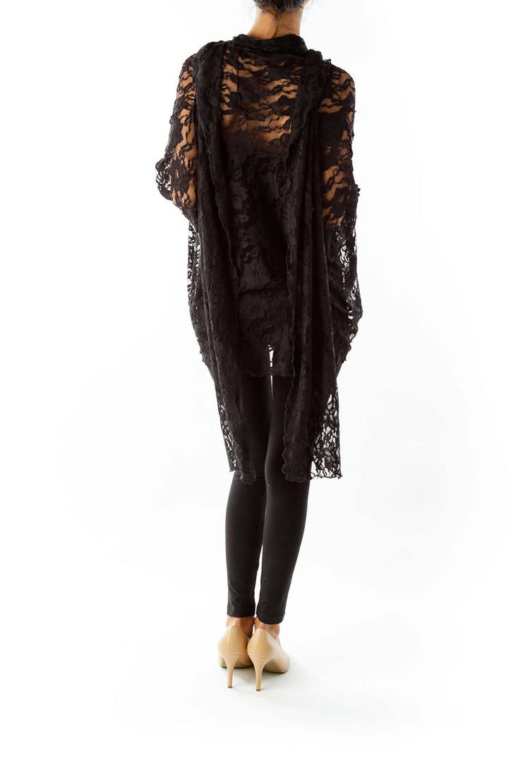 Black Lace Cape