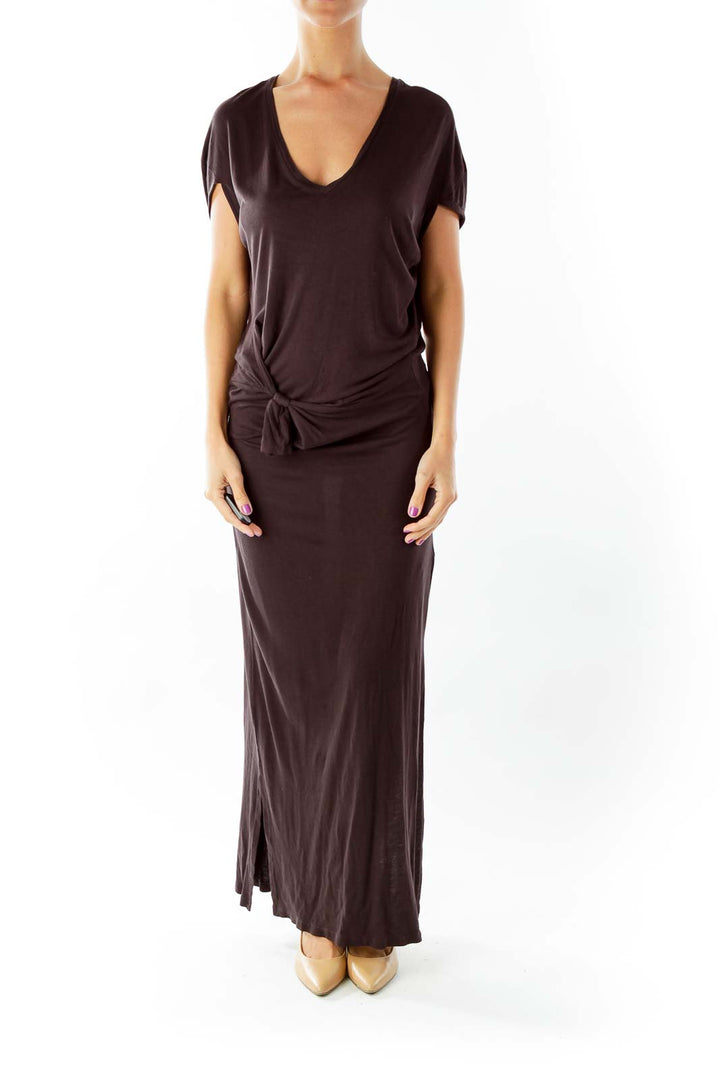 Brown Maxi Dress