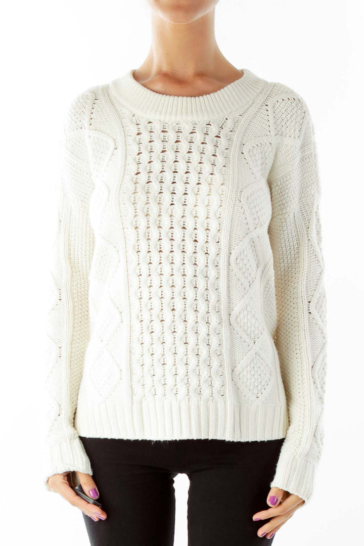 Cream Knit Sweater