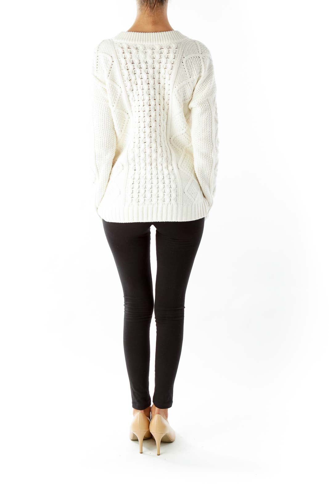 Cream Knit Sweater