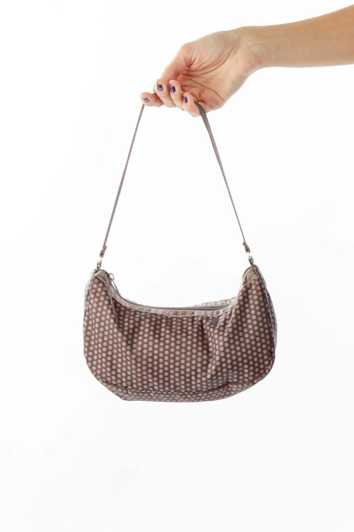 Polka-Dot Shoulder Bag