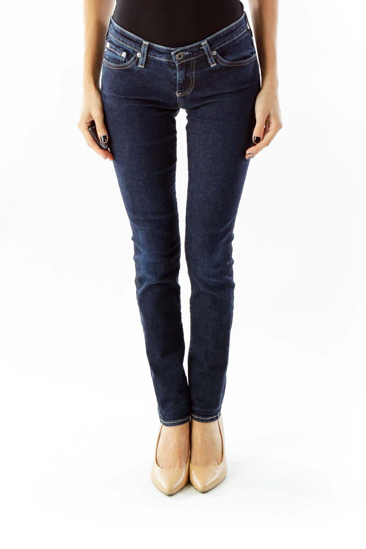 Navy Skinny Jeans