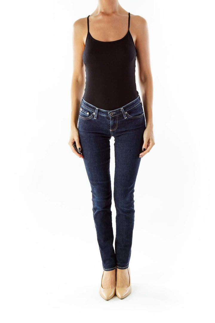 Navy Skinny Jeans