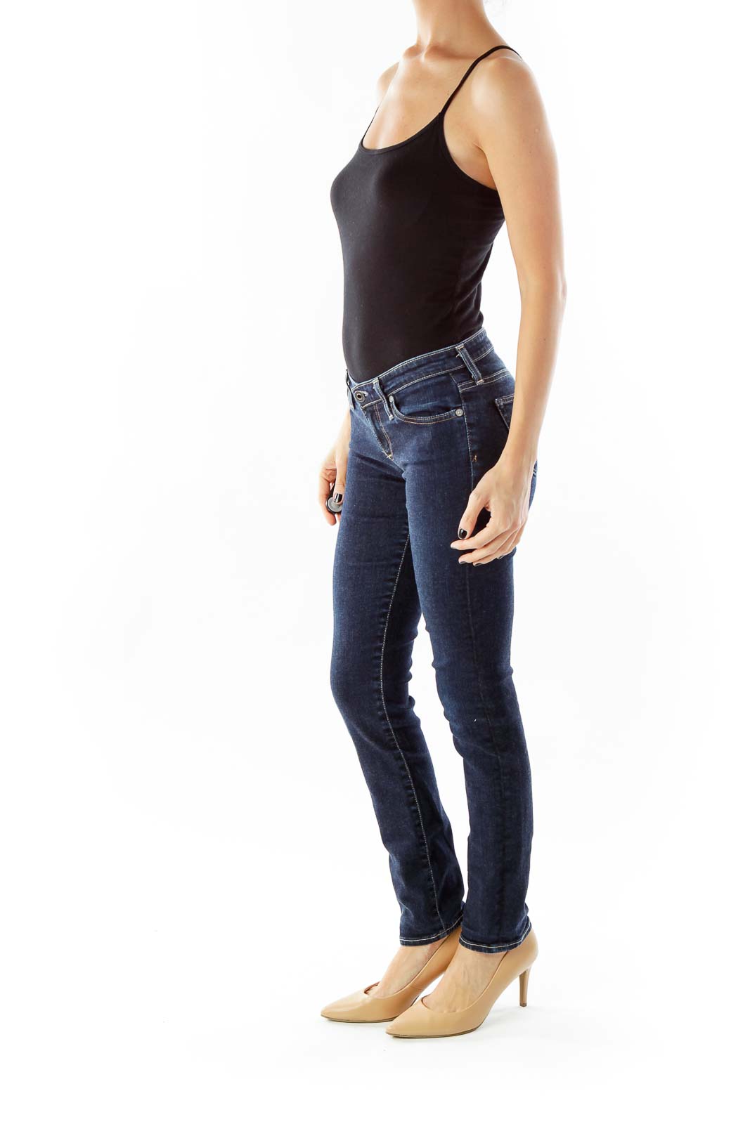 Navy Skinny Jeans