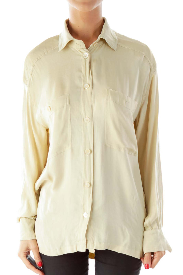 Brown Button Down Shirt