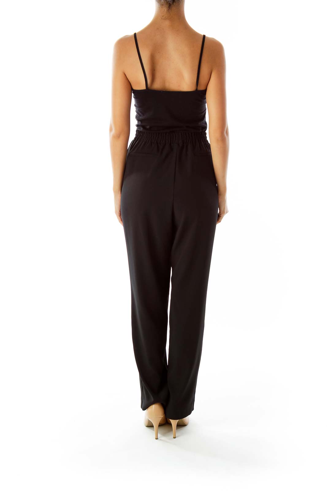 Black Wide Leg Trousers