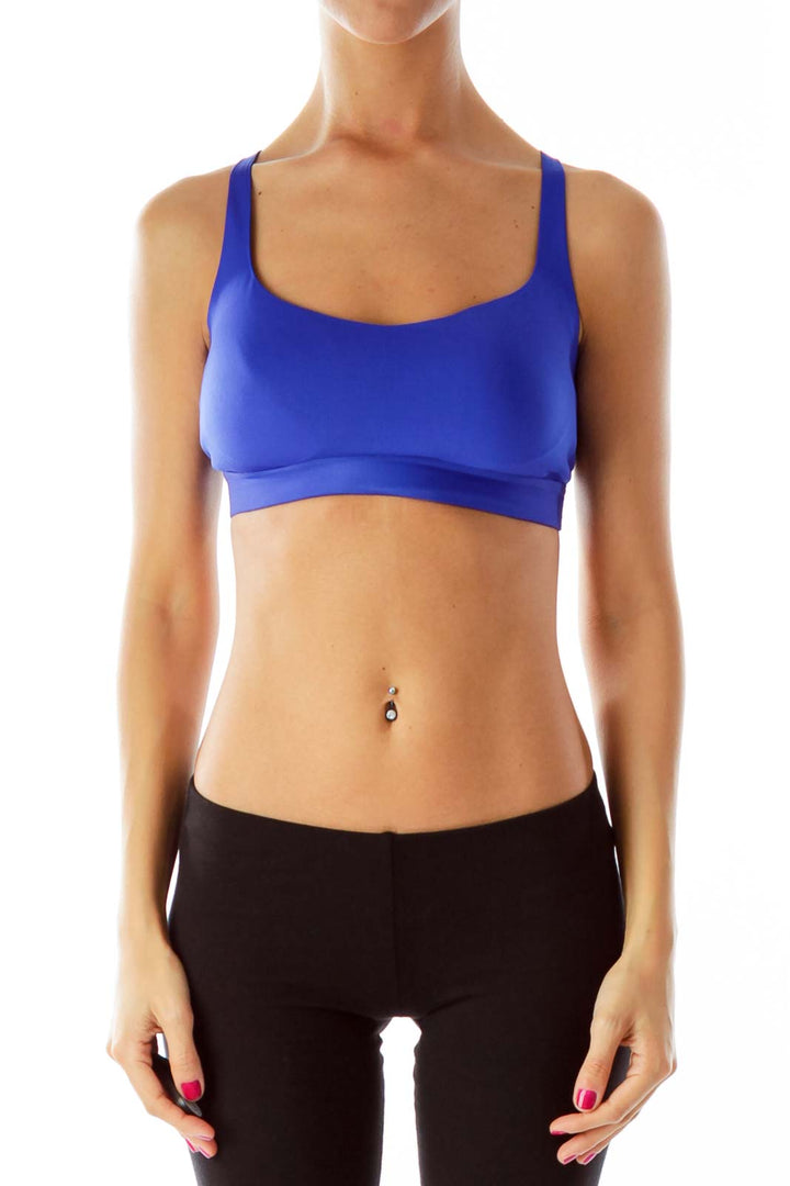 Cobalt Blue Sports Bra