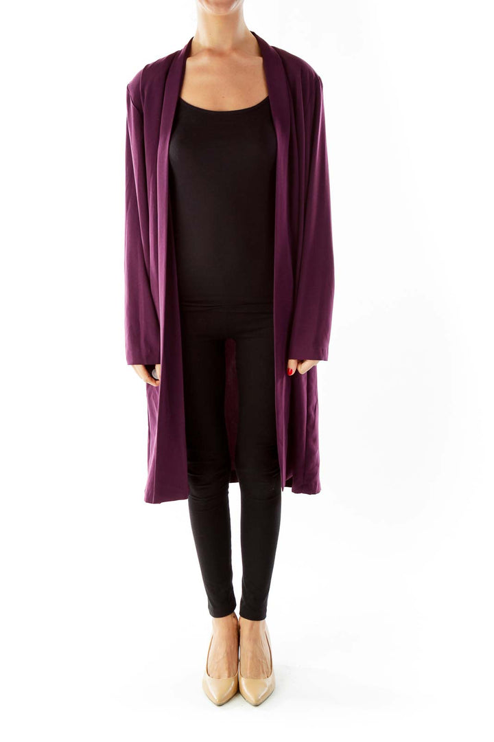 Purple Longer Length Blazer