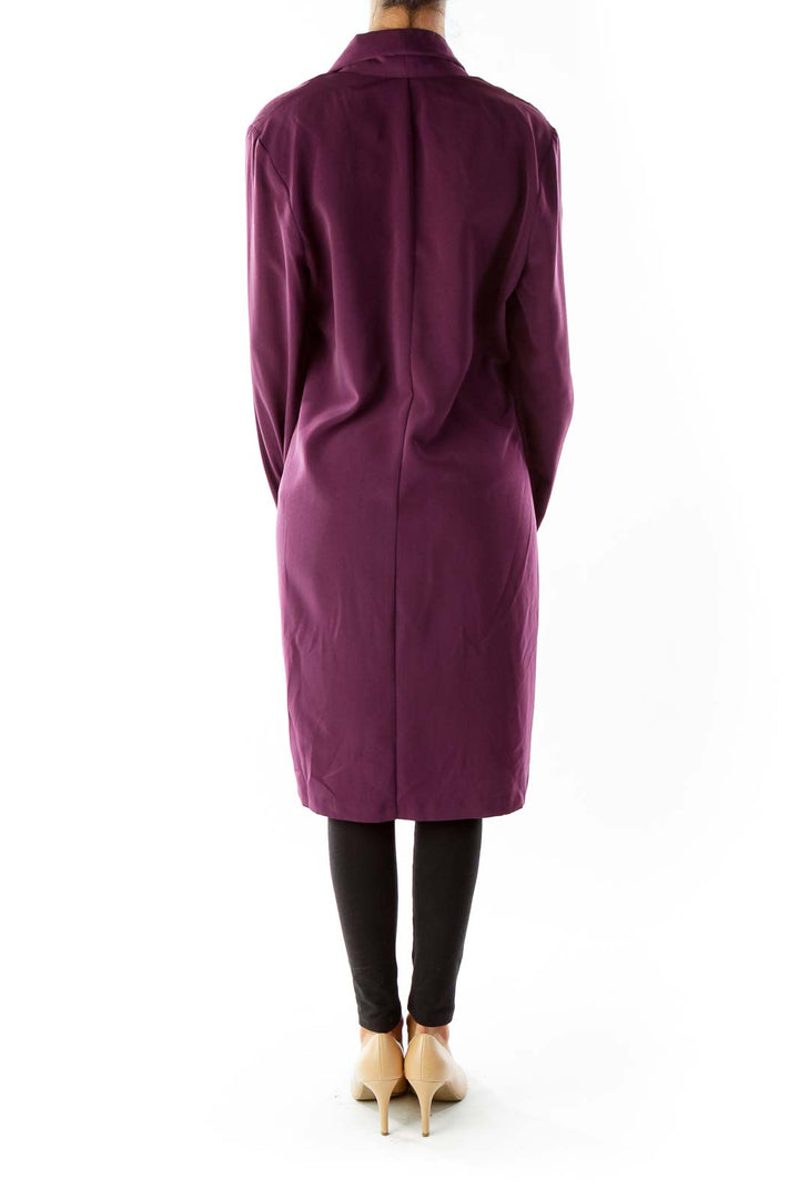 Purple Longer Length Blazer