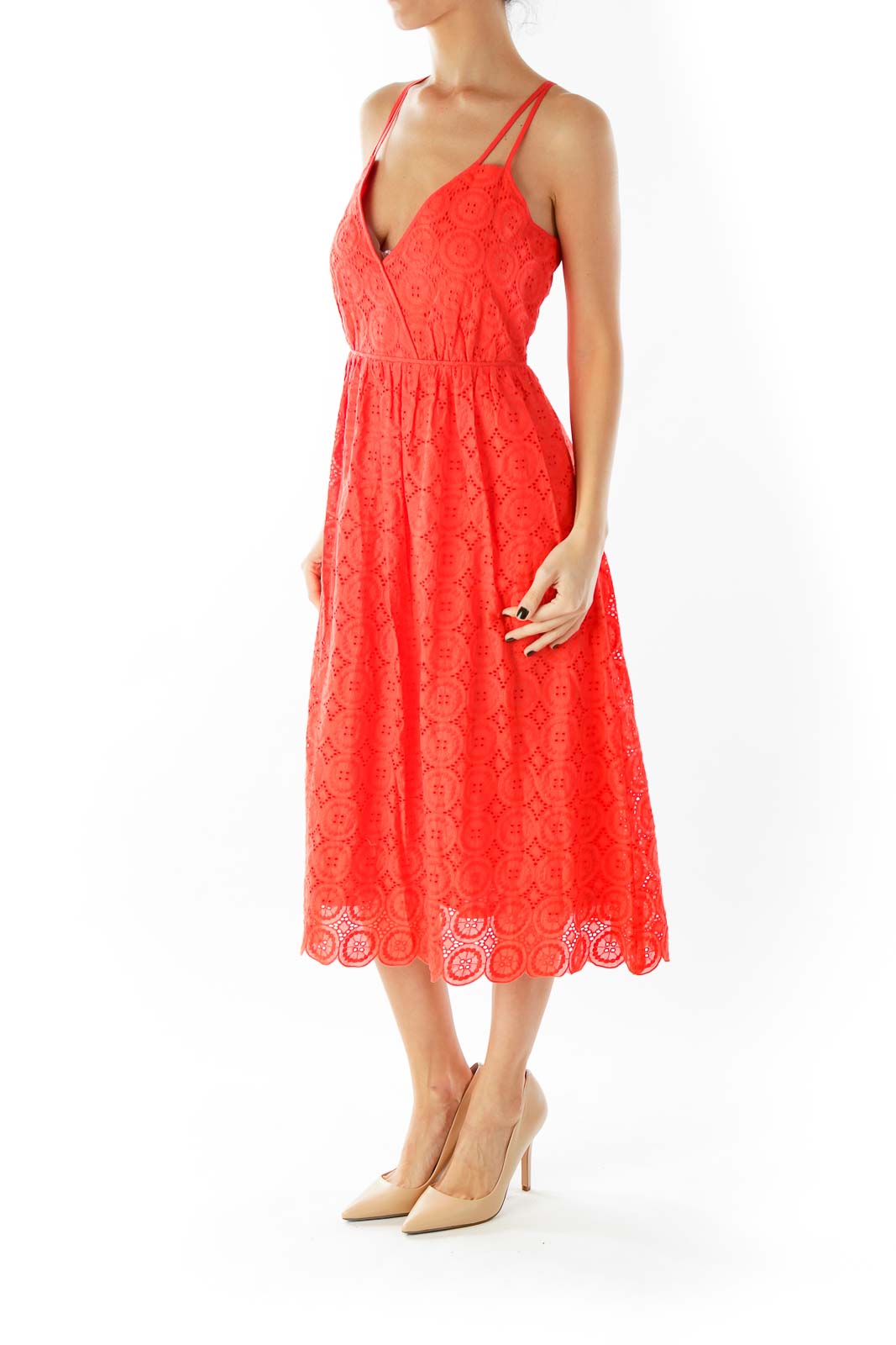 Red Lace Dress