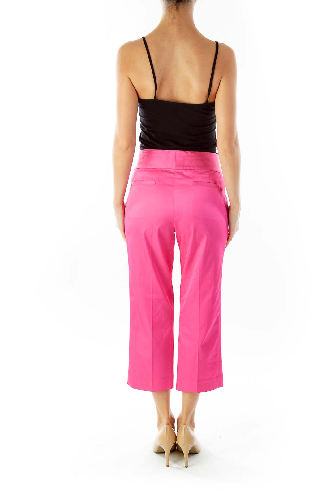 Hot Pink Cropped Pants