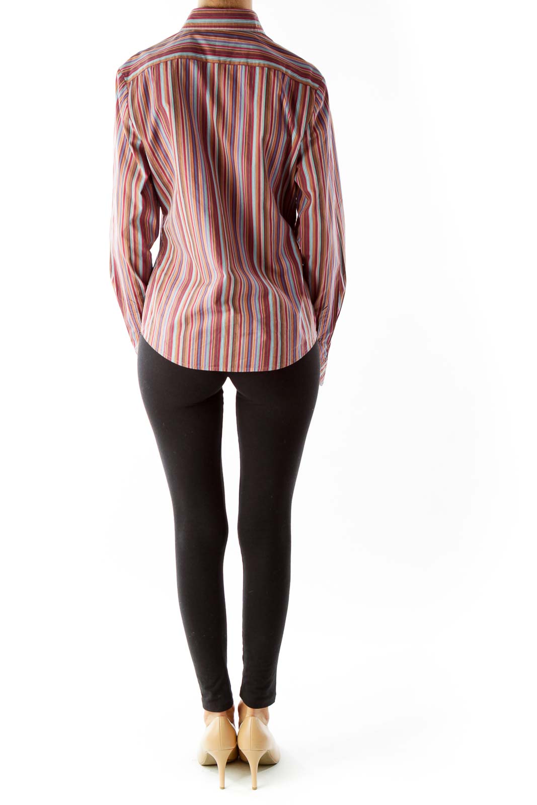 Multicolor Pinstriped Shirt