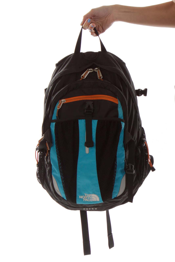 Black Blue Backpack