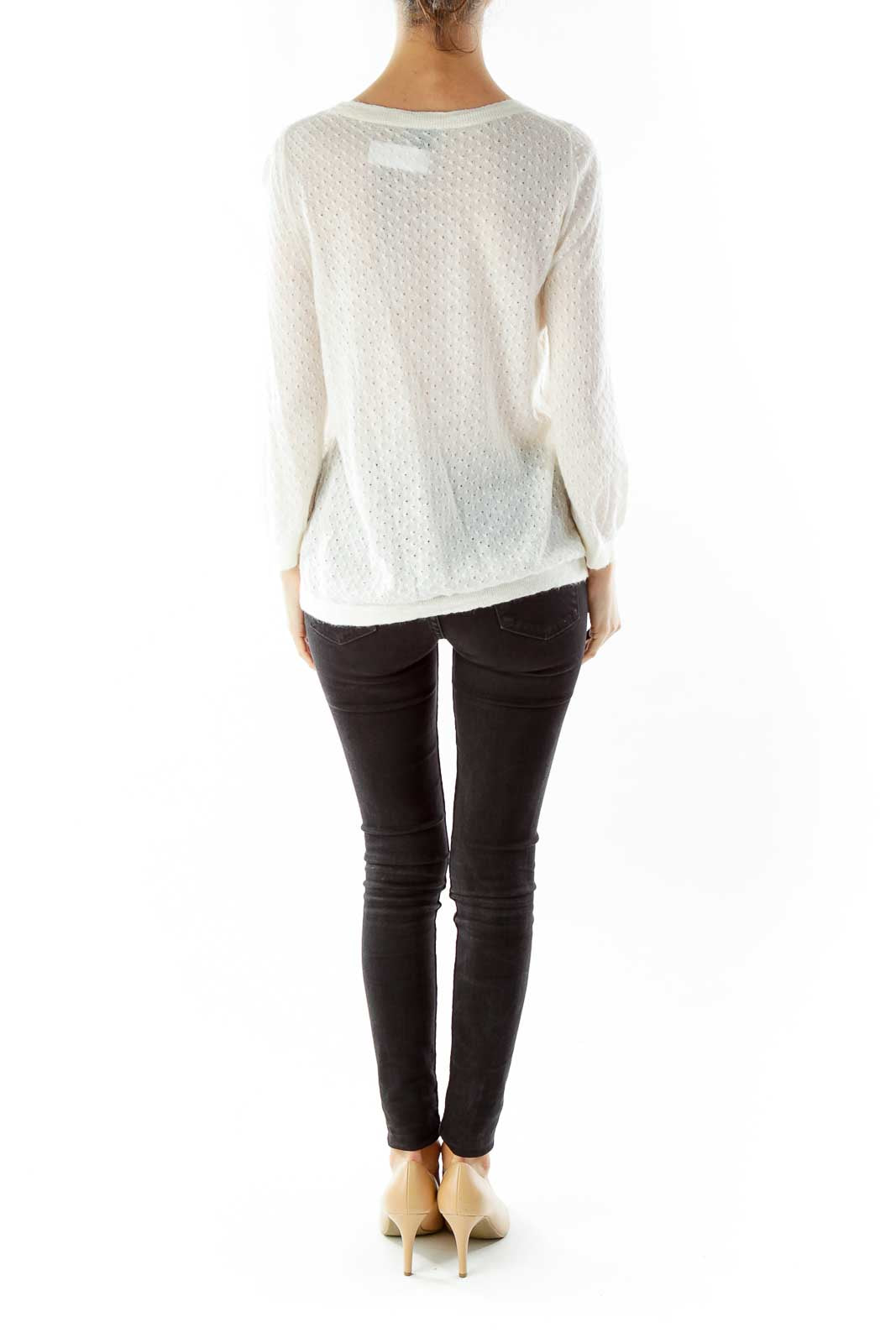 Cream Wool Sweater