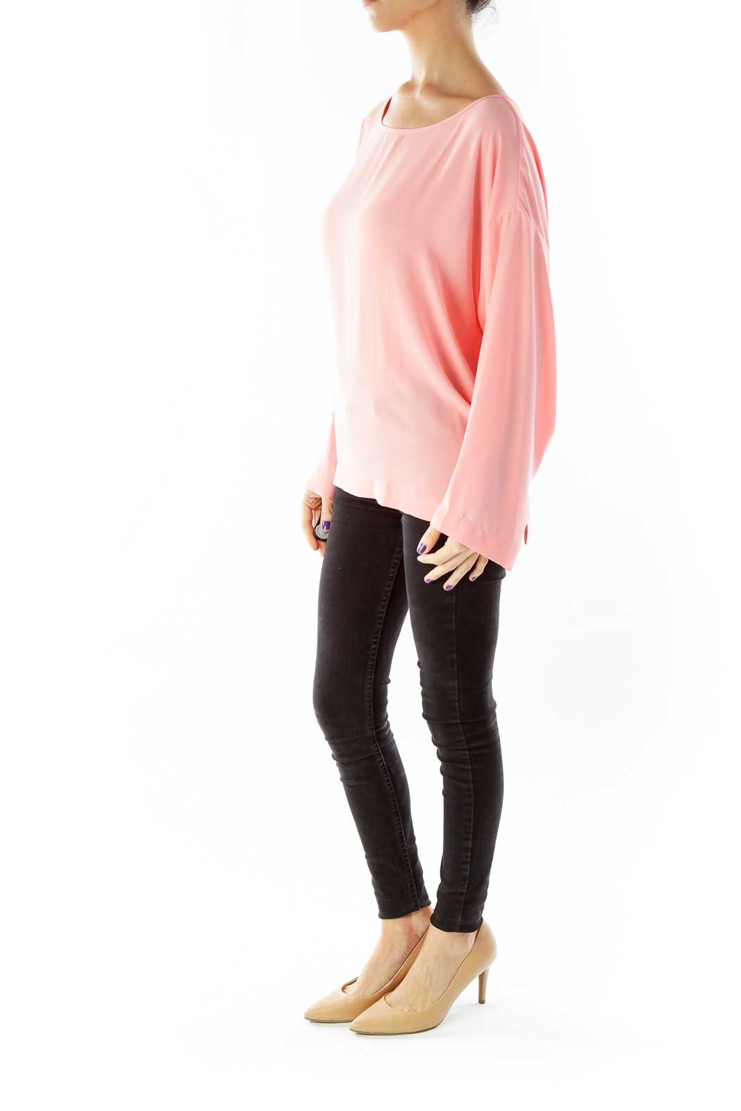 Pink Loose Blouse