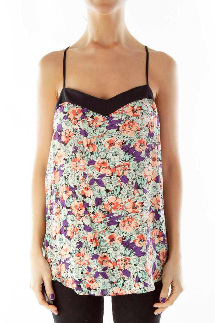 Multicolor Floral Cami