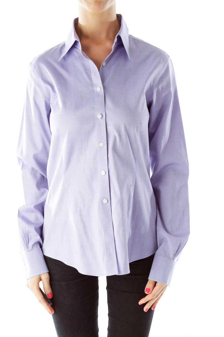 Purple Button Up Shirt