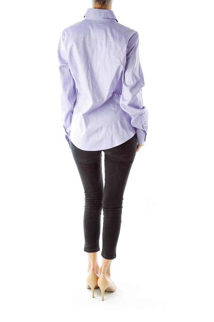 Purple Button Up Shirt