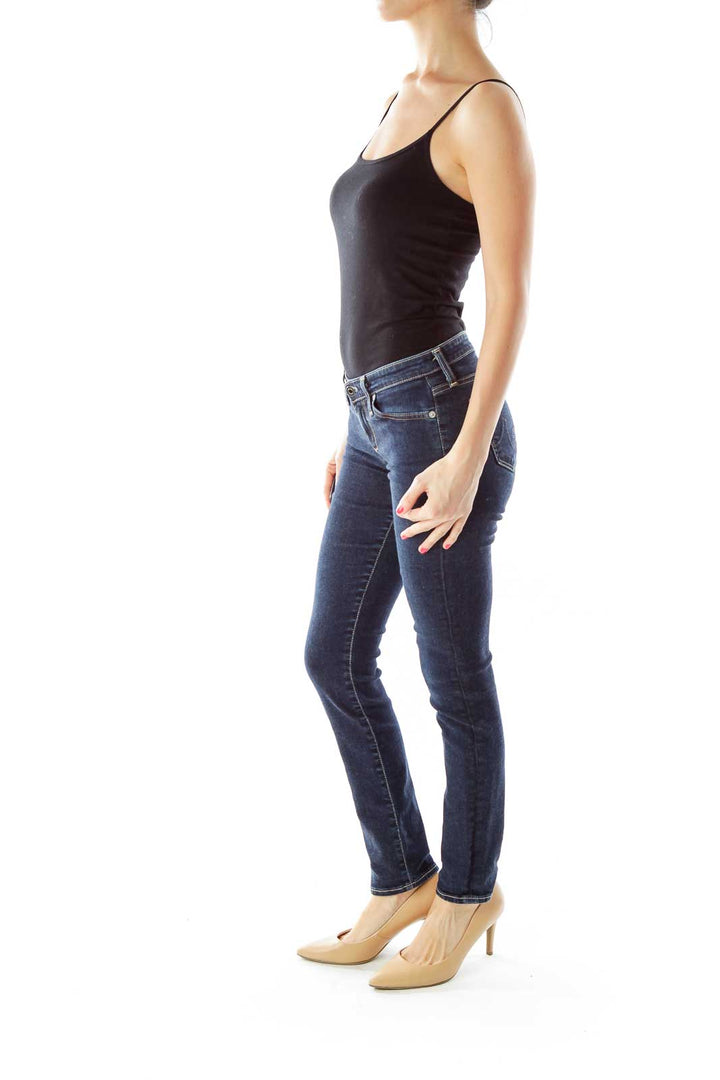 Navy Skinny Jeans